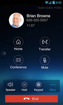 Grandstream Wave Lite - Video android App screenshot 3